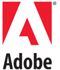 Adobe logo.